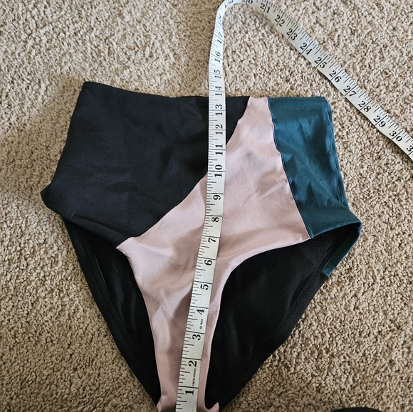 Left On Friday Black and Pink Swim Bottom - Picture 7 of 7